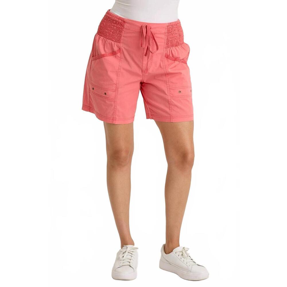 NEW XCVI gerta smocked waistband short in retrograde pigment
